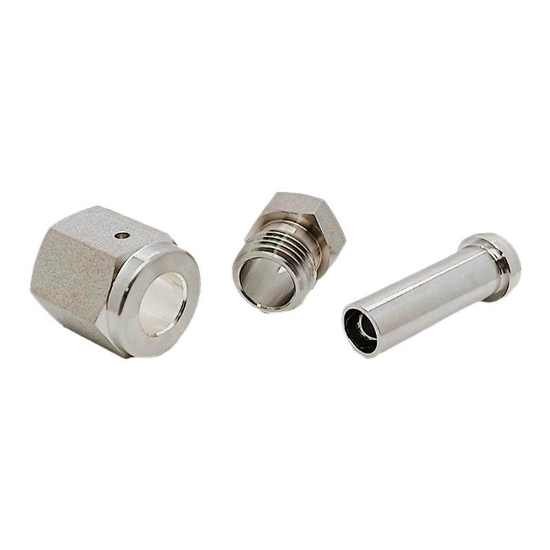 316L不锈钢3/8VCR高大流量接头管3/4 1/4EP/BA级别 可定制长度