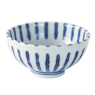 日本进口浓十草碗盘碟套装家用釉下彩餐具日式米饭碗深菜盘汤面碗