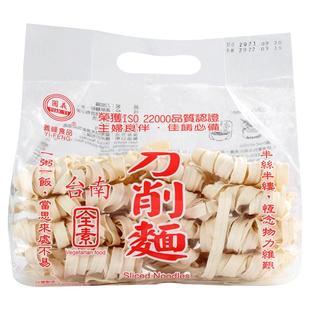 台湾进口义峰关庙面细粗面刀削面速食袋装1200克手工日晒原装挂面