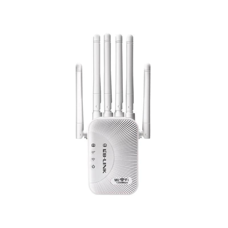 【新款六天线】必联wifi信号增强放大器扩大器5G家用无线网信号穿墙扩展中继器双频千兆高速接收无转有线网口