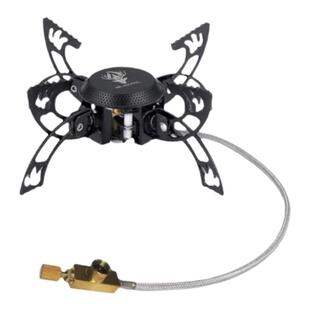 新疆包邮户外便携卡式炉折叠炉分体式灶野营露营防风猛火气灶炉头