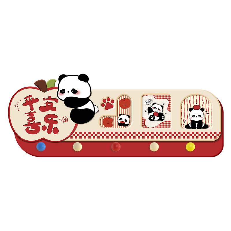 洞洞板挂画收墙上入户玄关挂衣架