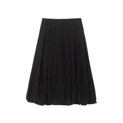 Dunst2025新品女士时尚半身裙灯笼中长裙蓬松轮廓迷笛裙UDSK5A207