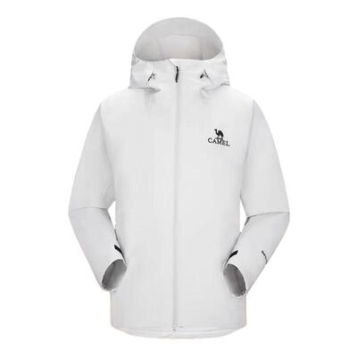 骆驼3514三合一冲锋衣女户外防风防水登山服徒步爬山保暖外套男