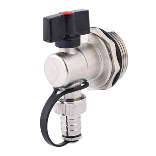 6分1寸全铜地暖专用排水阀大流量分水器排污地热暖气片泄放水阀门