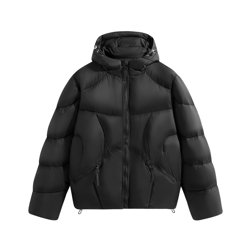 KAMA卡玛男轻薄保暖休闲连帽棉服