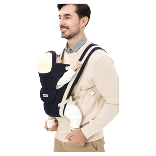 布兜妈妈婴儿背带腰凳前后多功能四季轻便宝宝前抱式外出抱娃神器
