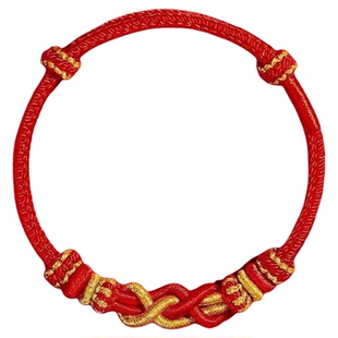 【杭州灵隐】2026太岁红绳马年本命年红手绳手链百解编织平安礼物