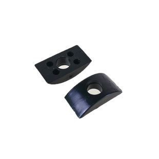 月牙垫片塑料半圆垫圈合金半月螺母大班台家具螺丝四合一连接件M8