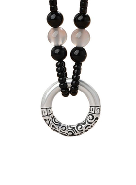 转运珠项链戒指坠天然石男女可带