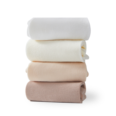 【抗起球】风物札记袜子女士四季四季中筒袜棉袜白色无骨月子产后