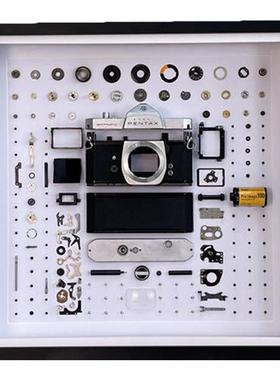 书房真机手工拆解装裱画简约