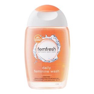 【天猫U先】英国femfresh芳芯私处护理液私密洗液便携旅行装150ml