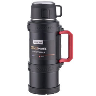 不锈钢保温壶大容量户外车载家用热水壶大号工地宿舍暖瓶保冷杯