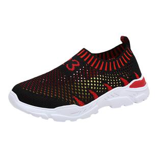 儿童网鞋2026夏季新款透气网面一脚蹬镂空运动鞋网眼单网男童鞋子