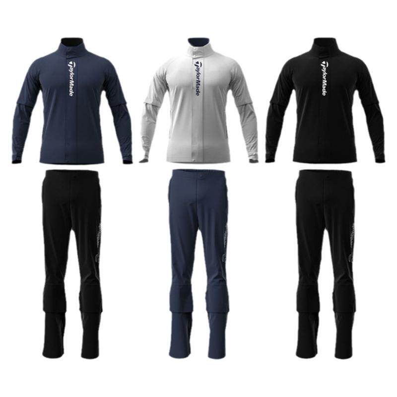 日本正品Taylormade泰勒梅23新款男女高尔夫球服秋季防雨防风套装