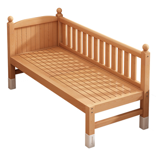 榉木拼接床婴儿床边加宽实木儿童小床大人可睡侧边床边床拼接神器