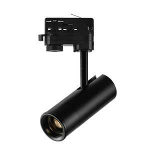 轨道射灯明装聚光专业博物馆美术馆展会厅照画灯变焦防眩调光吸顶