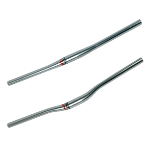 UNO山地自行车银色车把 铝合金31.8MM直把 小燕把640-800MM加长把