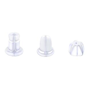 耳堵硅胶透明子弹头防致敏养耳防丢神器耳钉环塞配件紧固支撑耳帽