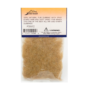 现货 Double Barrel 波爬头飞钓饰带毛钩绑制材料 蜀国飞蝇