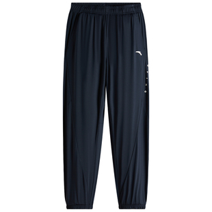 薄荷裤安踏儿童装男童裤子速干裤夏季2026新款凉感薄款防蚊运动裤