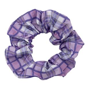 甜蜜一夏 BM少女碎花格子大肠发圈高级感2025年新款发绳网红发饰