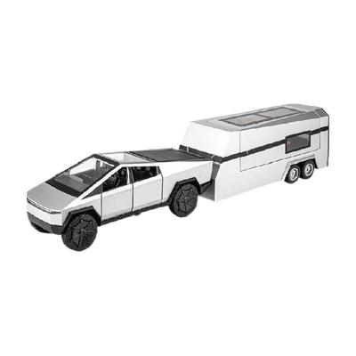 恩贝家族大号特斯拉皮卡房车玩具