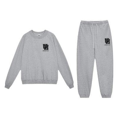 UH灰色运动套装美式篮球卫衣卫裤