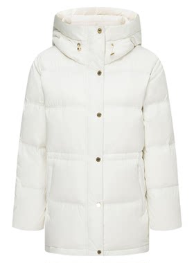 Scofield简约立领连帽鹅绒羽绒服