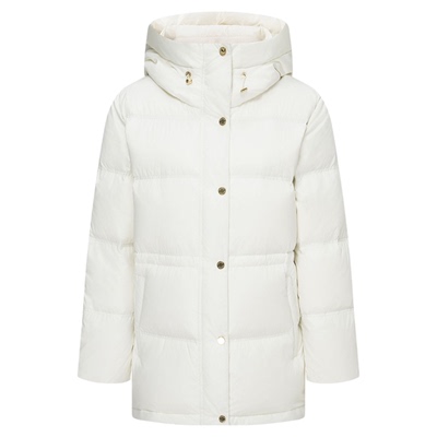 Scofield简约立领连帽鹅绒羽绒服