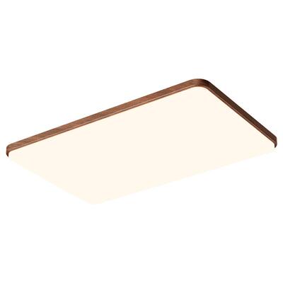 箭牌中古风胡桃木客厅卧室吸顶灯