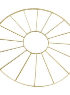 竹制道具竹圈diy竹框架定制打孔