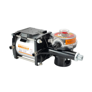 CP101气缸气动执行器CP126气动阀门气动头粉尘粉体粉料蝶阀气动头