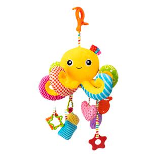 婴儿车玩具挂件拉拉乐推车床铃摇铃车载风铃挂饰安全座椅安抚宝宝