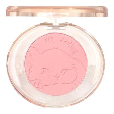 韩国花瓣腮红单色显色膨胀