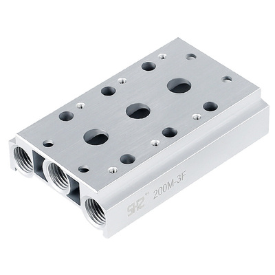 汇流板电磁阀底座100M200M底座