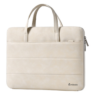 新款手提全开电脑包单肩包男女适用于华为matebook14苹果MacBook16寸M4内胆包Pro15联想小新Air13英寸笔记本