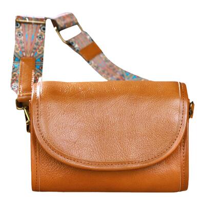 斐格真皮单肩斜挎女包