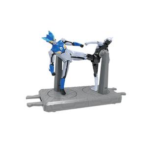 灵动创想奥特曼打架玩具对战擂台人偶格斗对打欧布之环超人打怪兽