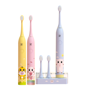 ZR/择柔儿童声波电动牙刷充电式3-6-10岁以上小孩宝宝全自动软毛