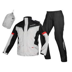 OnesAgain电动摩托车雨衣男骑士机车骑行防暴雨披女骑手分体套装