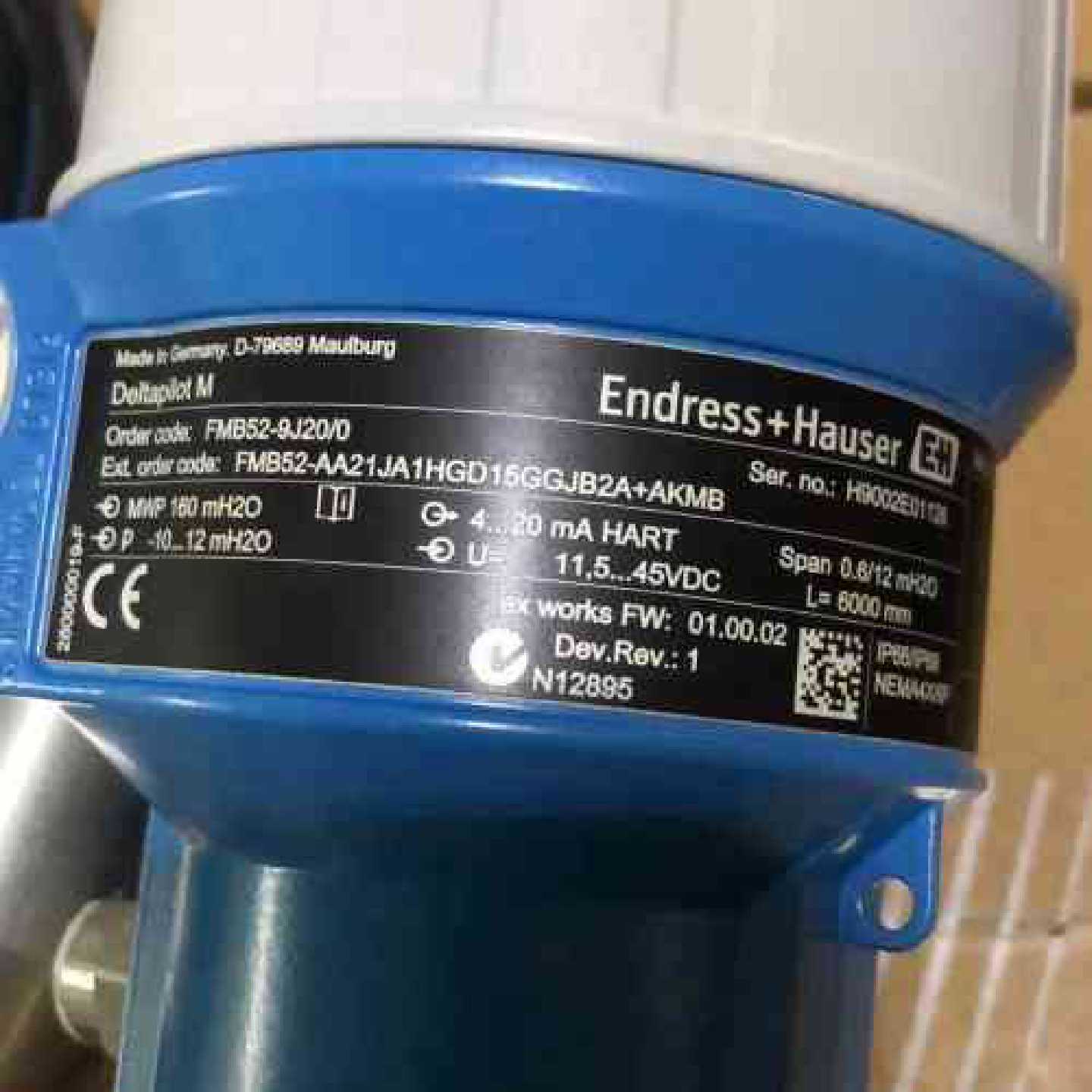 议价FMB50-AA22QA1FGBTIJB3UAK 工业液位变送器 工控自动化检测器