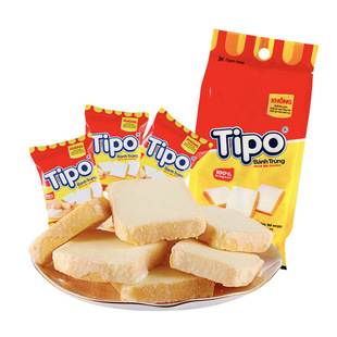 【自营】越南进口Tipo面包干喜饼伴手礼面包片干酪蛋糕饼干小零食