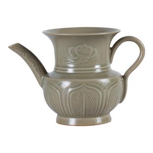 陶瓷公道杯越窑刻花执壶公杯大号分茶器中式功夫茶具配件单个茶海