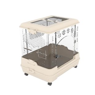 鸟笼鹦鹉笼大号玄凤牡丹虎皮专用亚克力全透明别墅家用观赏饲养笼
