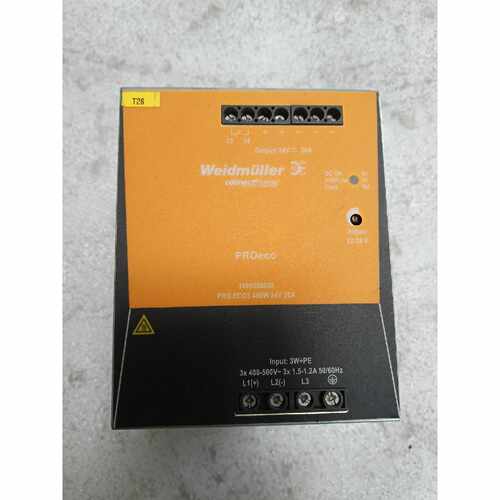 询价魏德米勒三相开关电源 PRO ECO3 480W 24V