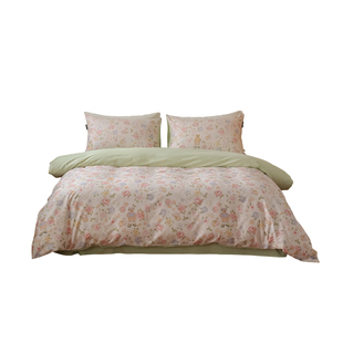 TeenieWeenie小清新碎花全棉床上四件套纯棉床单被套床笠四季通用