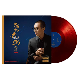 正版 赵鹏 只为你共鸣 人声低音炮 红胶LP黑胶唱片留声机12寸碟片