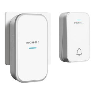 无线自发电门铃家用超远距离入户老人遥控呼叫器2025新款电子门玲